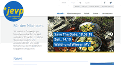 Desktop Screenshot of jevp.ch